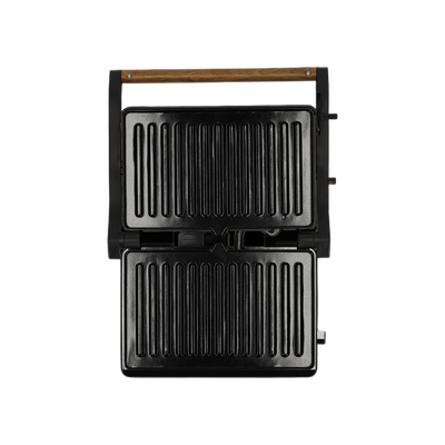 RØQUET Contactgrill Roots Zwart