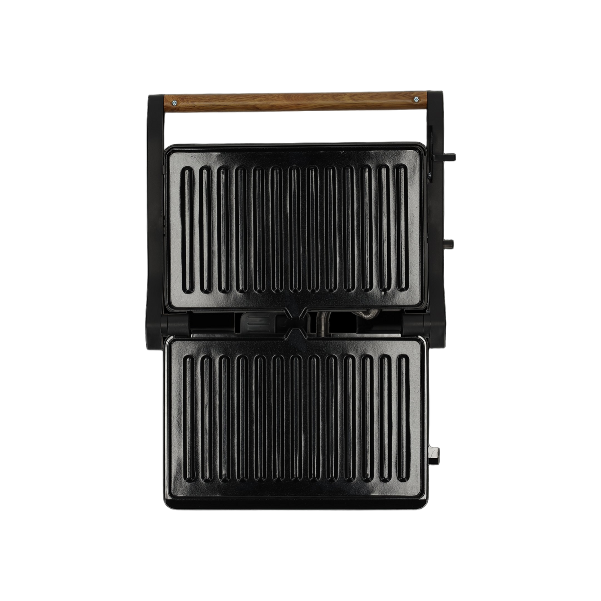RØQUET Contactgrill Roots Zwart
