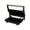 RØQUET Contactgrill Roots Zwart