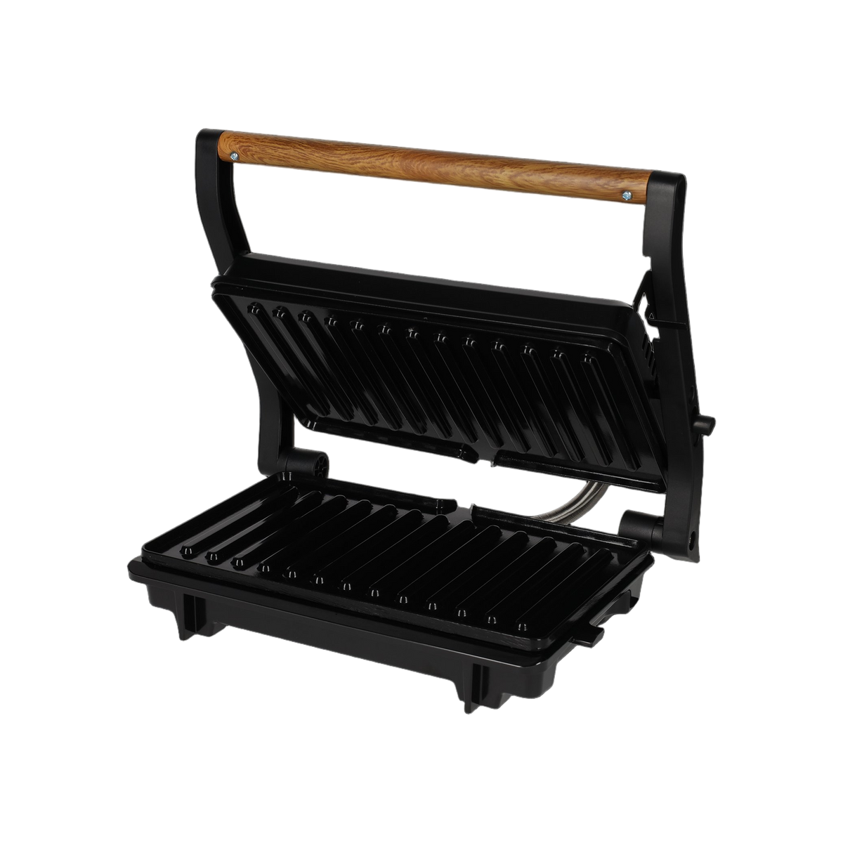 RØQUET Contactgrill Roots Zwart
