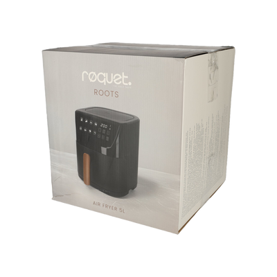 RØQUET Airfryer 5L Roots Zwart