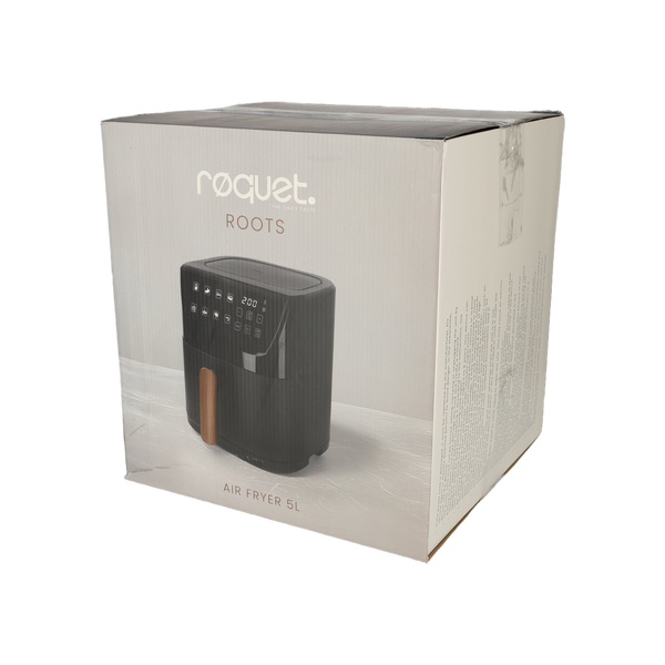 RØQUET Airfryer 5L Roots Zwart
