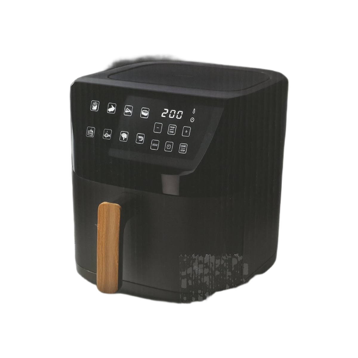 RØQUET Airfryer 5L Roots Zwart