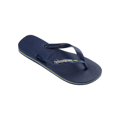 Havaianas Brasil Logo — Black/Black