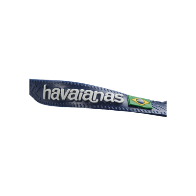 Havaianas Brasil Logo — Navy Blue