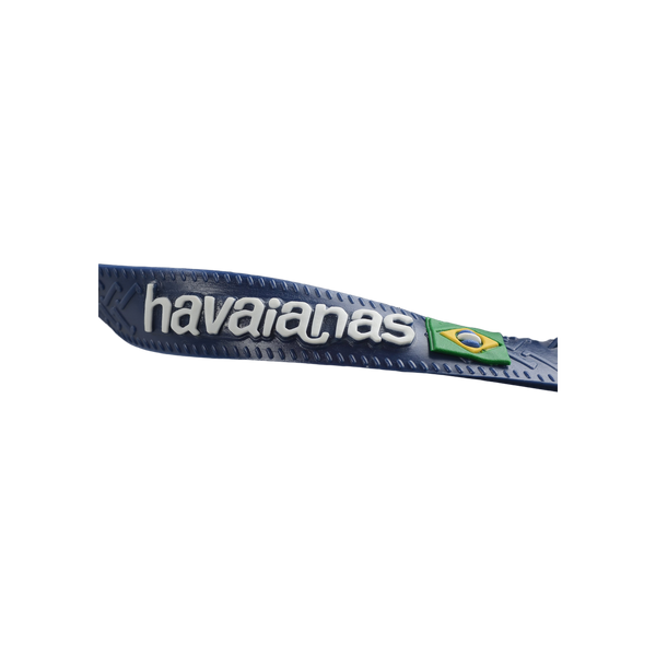 Havaianas Brasil Logo — Navy Blue