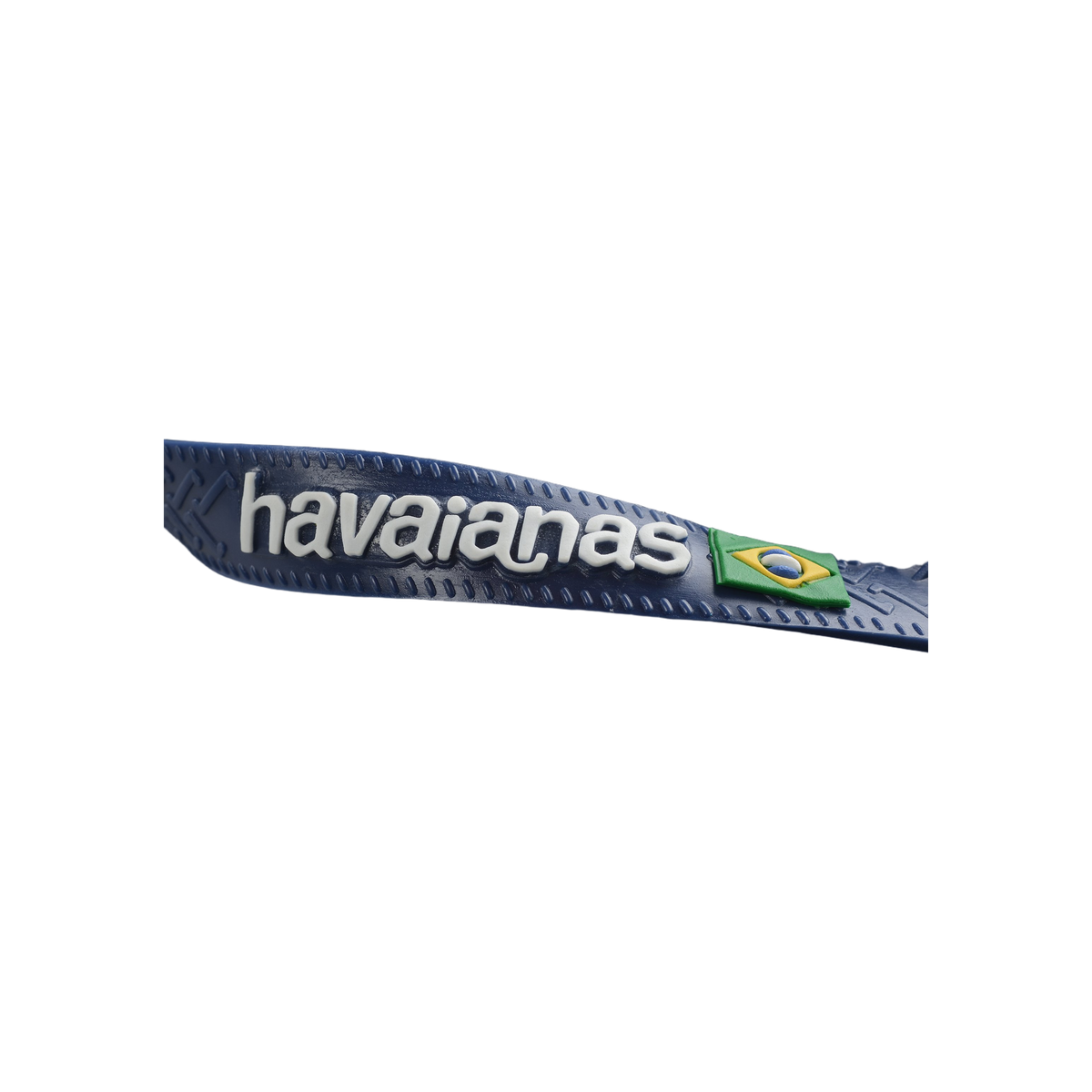Havaianas Brasil Logo — Black/Black