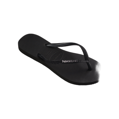 Havaianas Slim Glitter II  — Black/Black