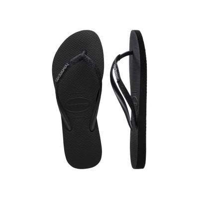 Havaianas Slim Glitter II  — Black/Black