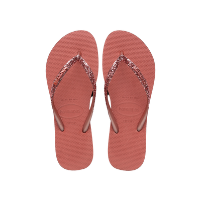 Havaianas Slim Glitter II  — Canyon Clay