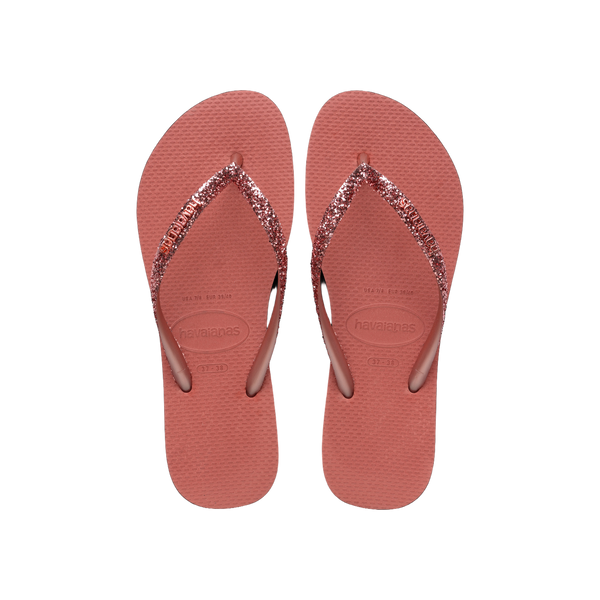 Havaianas Slim Glitter II  — Canyon Clay