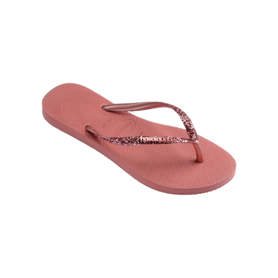 Havaianas Slim Glitter II  — Canyon Clay