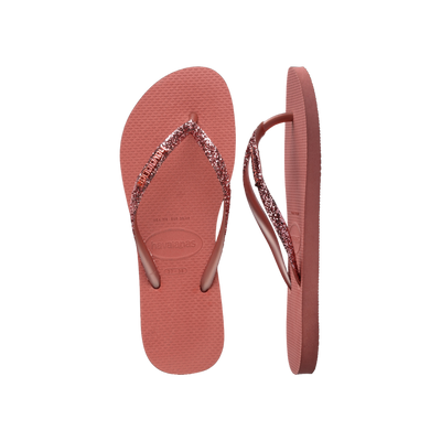 Havaianas Slim Glitter II  — Canyon Clay