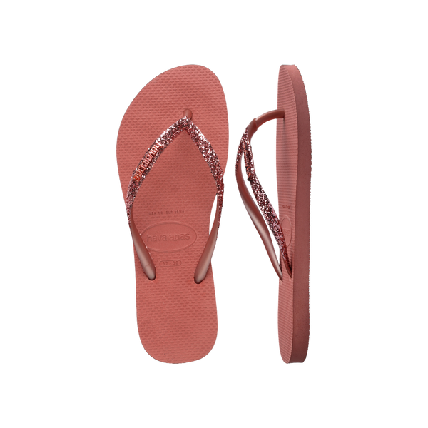 Havaianas Slim Glitter II  — Canyon Clay