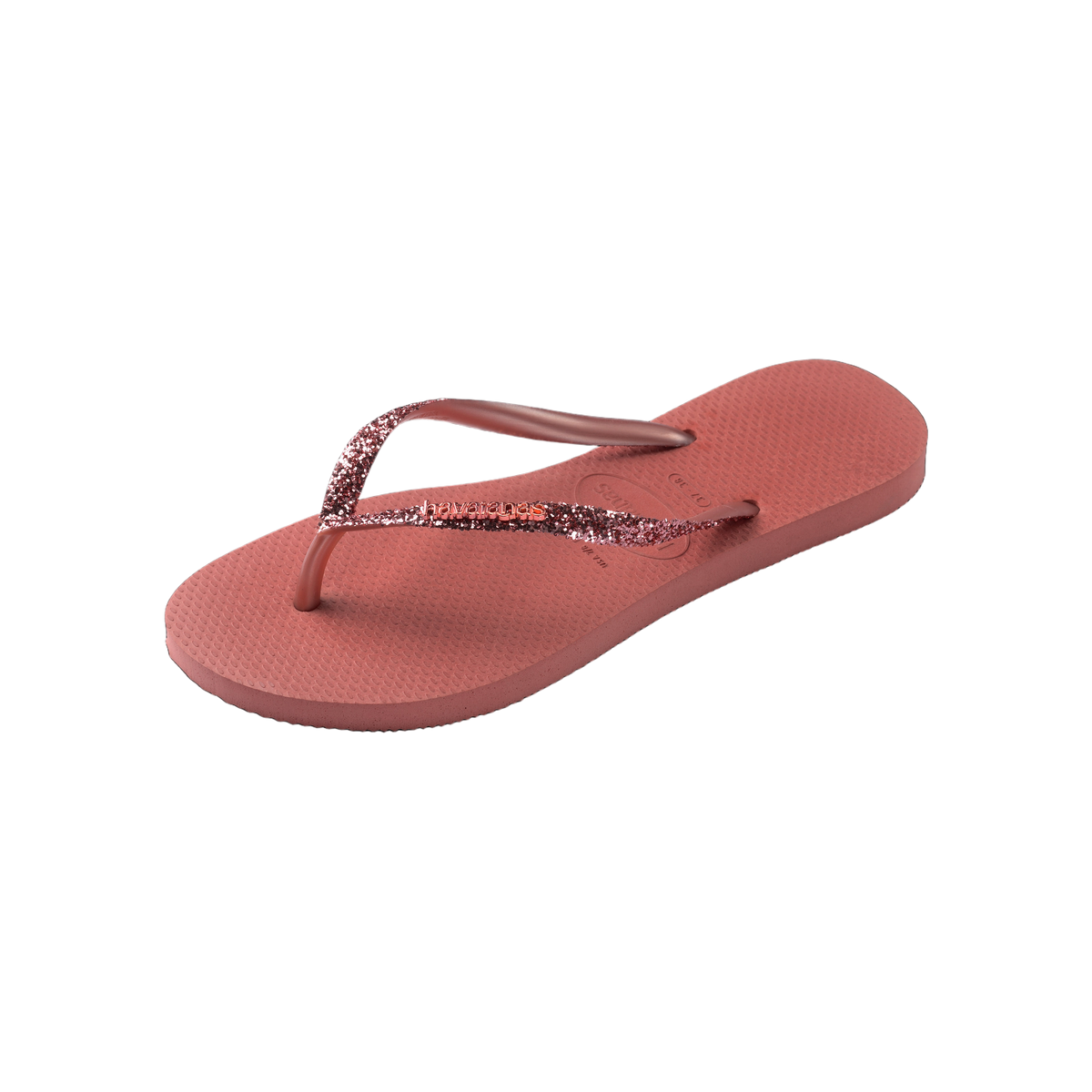 Havaianas Slim Glitter II  — Canyon Clay