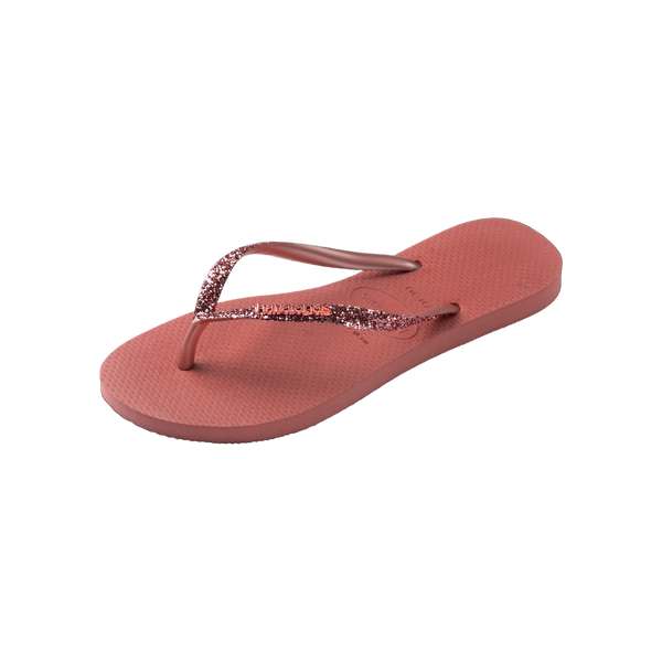 Havaianas Slim Glitter II  — Canyon Clay