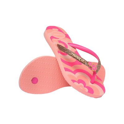 Havaianas Kids Slim Glitter II — Blossom/Pink Flux