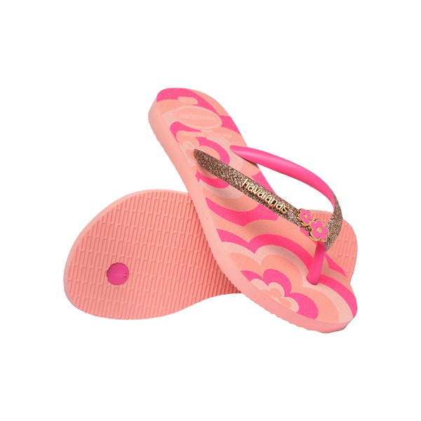 Havaianas Kids Slim Glitter II — Blossom/Pink Flux