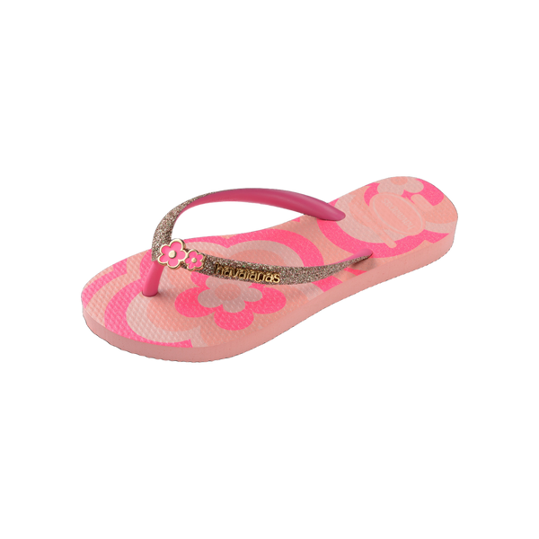 Havaianas Kids Slim Glitter II — Blossom/Pink Flux