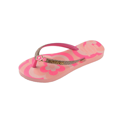 Havaianas Kids Slim Glitter II — Blossom/Pink Flux
