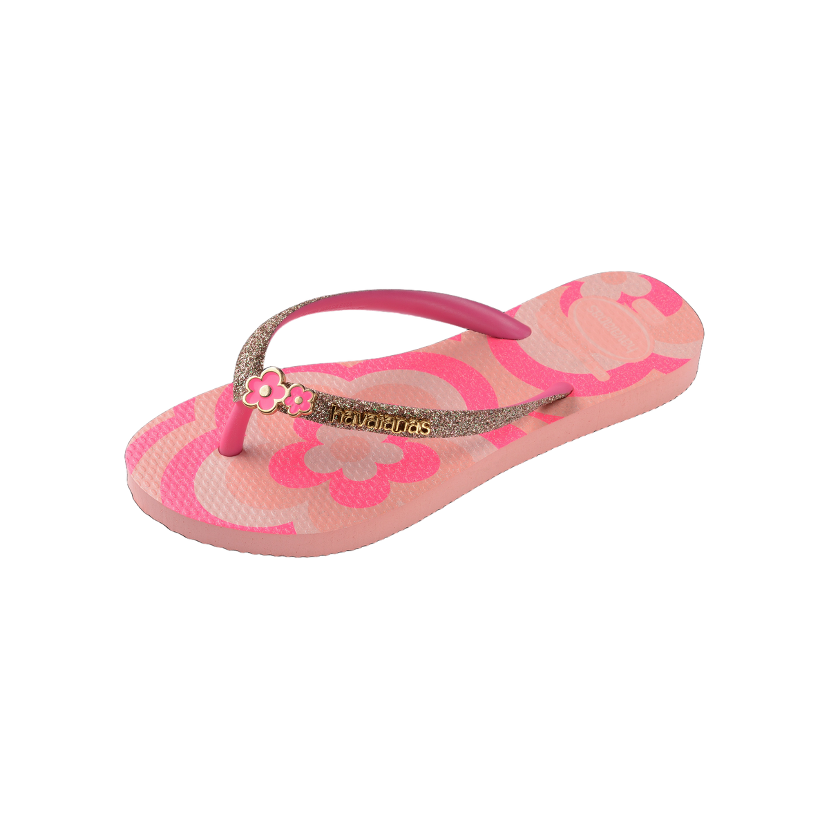 Havaianas Kids Slim Glitter II — Blossom/Pink Flux