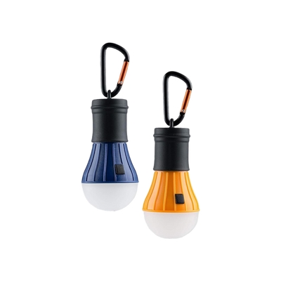 Munkees LED Tent Light with Carabiner Orange