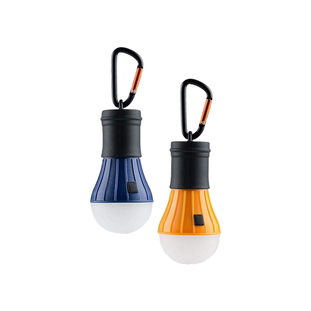 Munkees LED Tent Light with Carabiner Orange