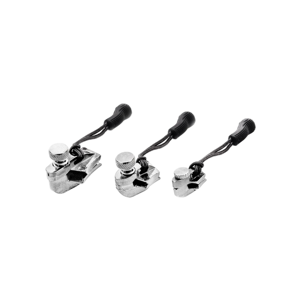 Munkees FixnZip Silver, 3-pack
