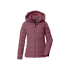 Killtec KOW 10 Womens Quilted Jacket — Dark Mauve