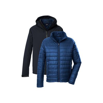 Killtec KOW 95 Mens 3-in-1 Jacket — Ebony