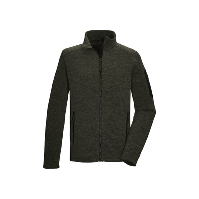 Killtec KOW 35 Mens Fleece Jacket — Dark Olive
