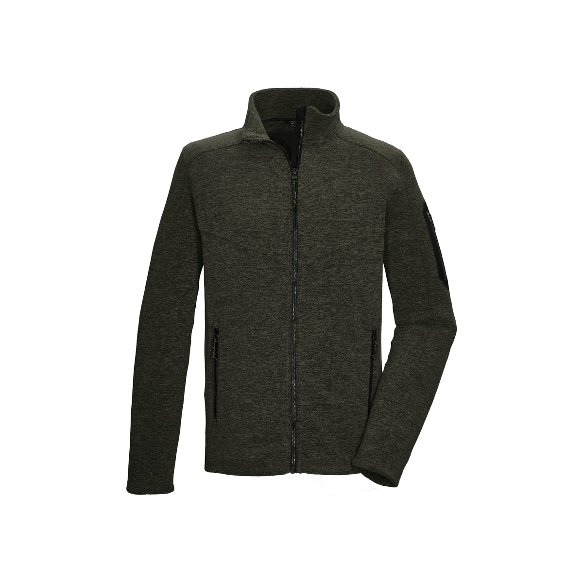 Killtec KOW 35 Mens Fleece Jacket — Dark Olive