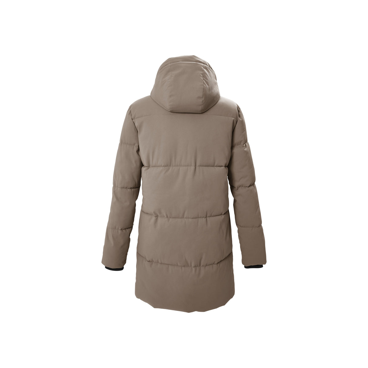 Killtec KOW 43 Mens Quilted Parka — Dark Sand