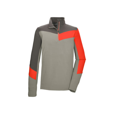 Killtec KSW 96 Mens Flex Shirt — Sage/Green Anthra/Orange