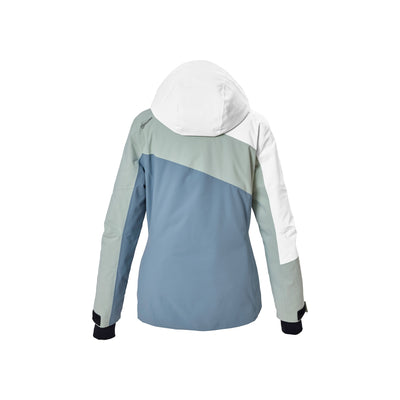 Killtec KSW 101 Womens Ski Jacket — Sea Foam/Lt. Steel Blue/Broken White