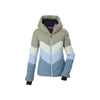 Killtec KSW 226 Womens Ski Quilted Jacket — Dark Sea Foam/Sea Foam/Lt.Blue/Lt.Steel Blue