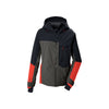 Killtec KSW 66 Mens Ski Jacket — Green Anthracite/Black/Orange