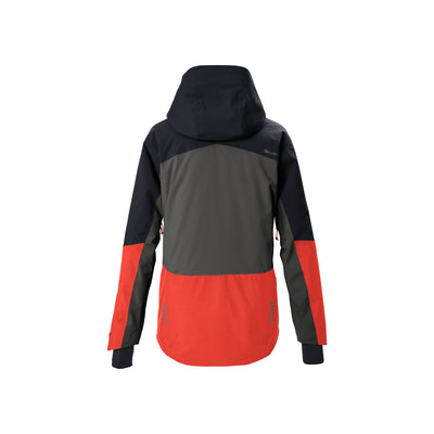 Killtec KSW 66 Mens Ski Jacket — Green Anthracite/Black/Orange
