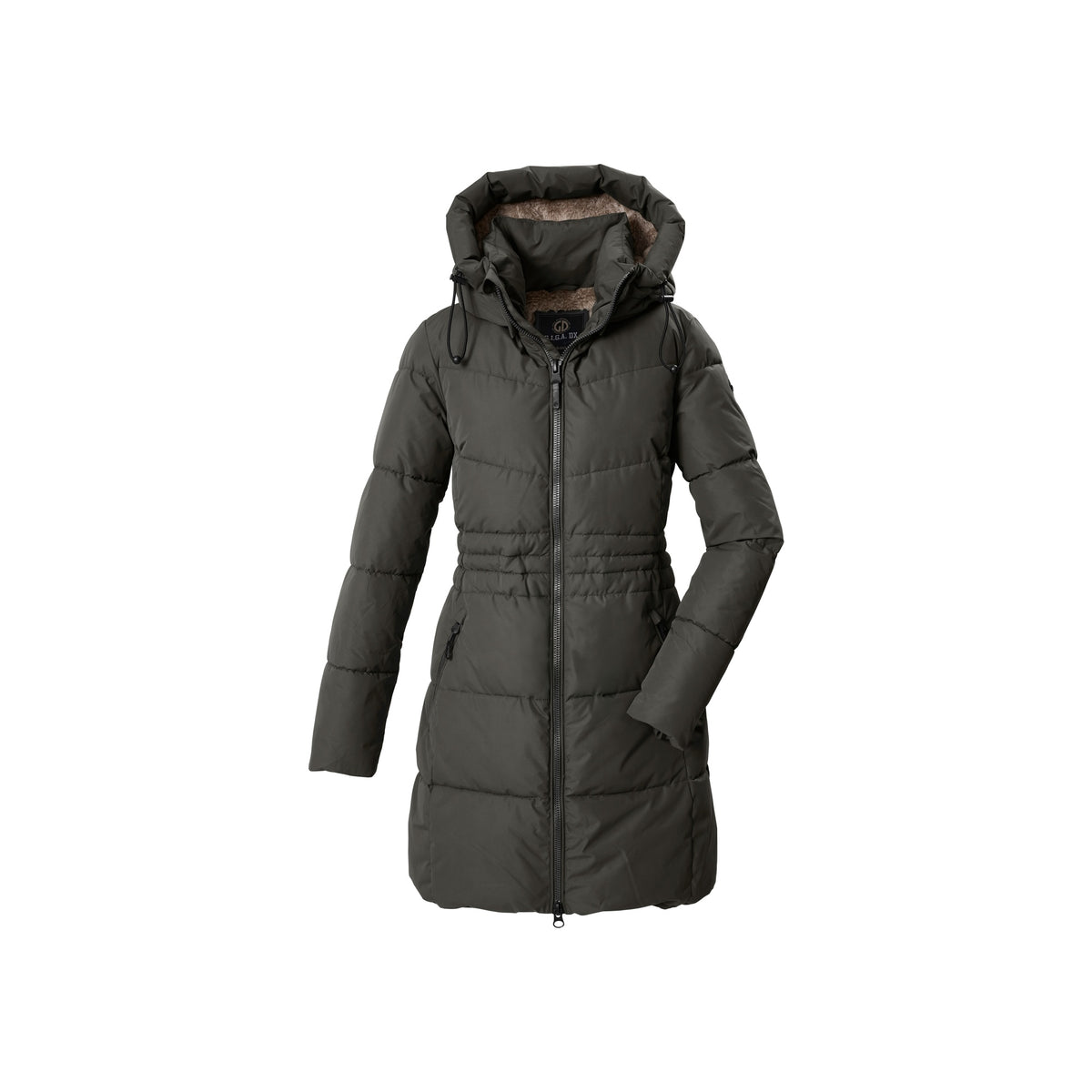 Giga DX GW 12 Womens Quilted Parka — Dark Moss