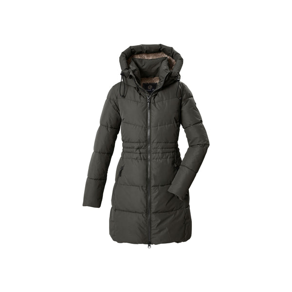Giga DX GW 12 Womens Quilted Parka — Dark Moss