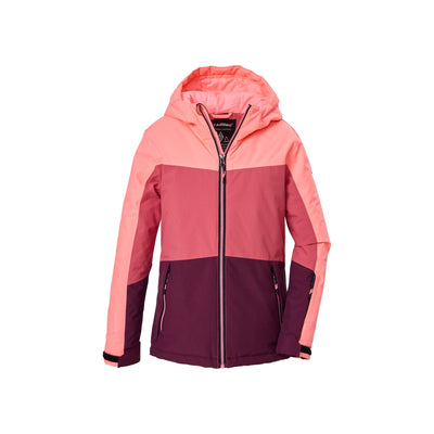 Killtec KSW 198 Girls Ski Jacket — Light Pink