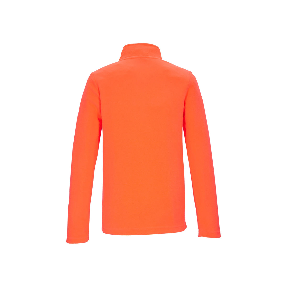 Killtec KSW 139 Boys Fleece Shirt — Shocking Orange