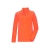 Killtec KSW 139 Boys Fleece Shirt — Shocking Orange