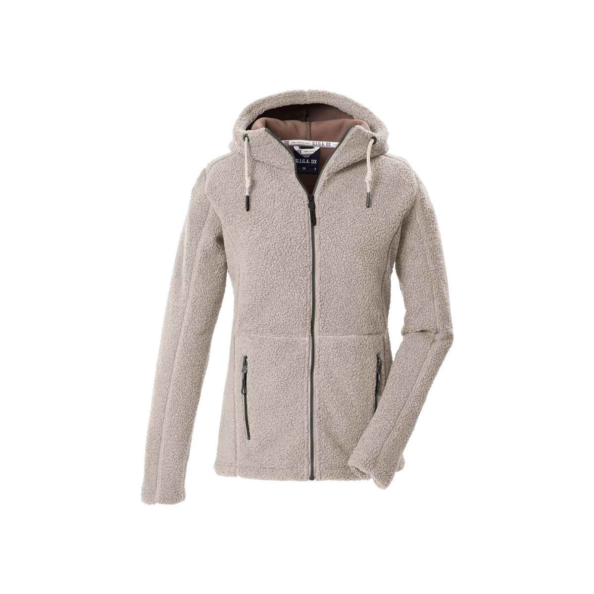 Giga DX GW 38 Womens Knitted Fleece Jacket — Light Sand