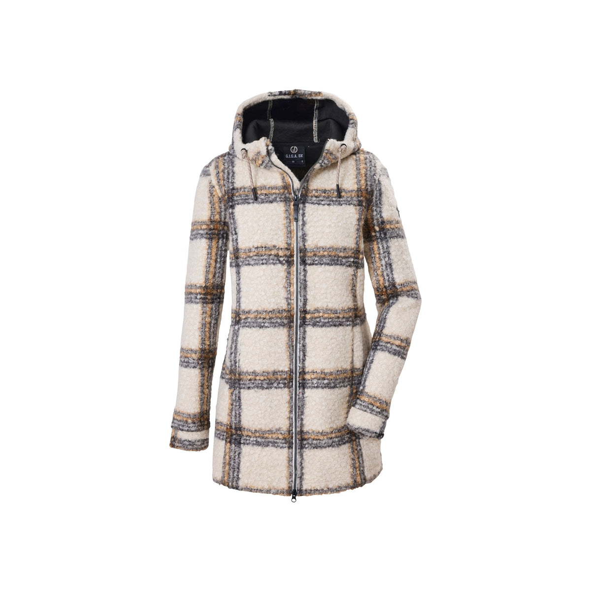 Giga DX GW 39 Womesn Knitted Fleece Parka — Broken White