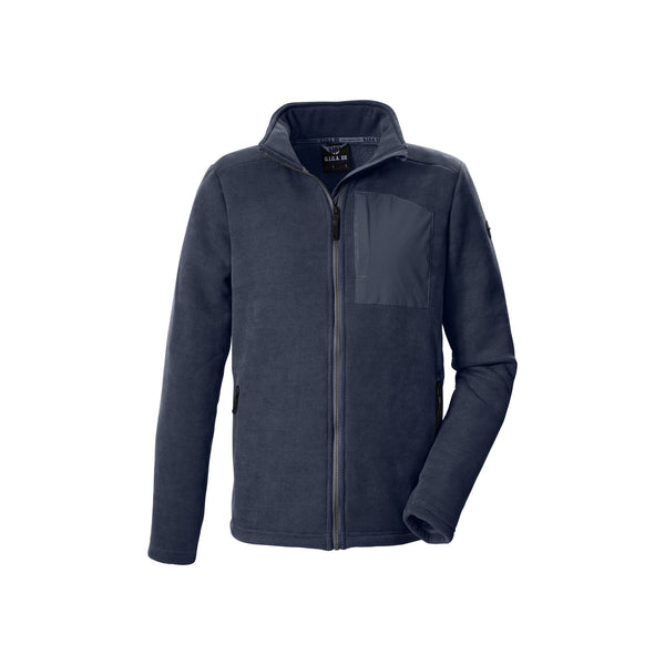 Giga DX GW 43 Mens Knitted Fleece Jacket — Dark Steelblue