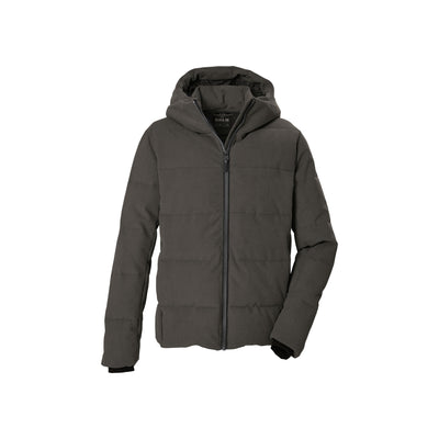 Giga DX GW 47 Mens Quilted Jacket — Dark Olive Green