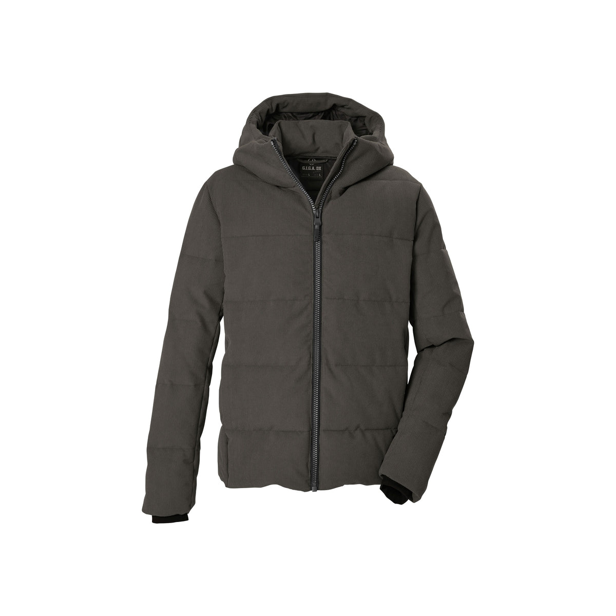 Giga DX GW 47 Mens Quilted Jacket — Dark Olive Green