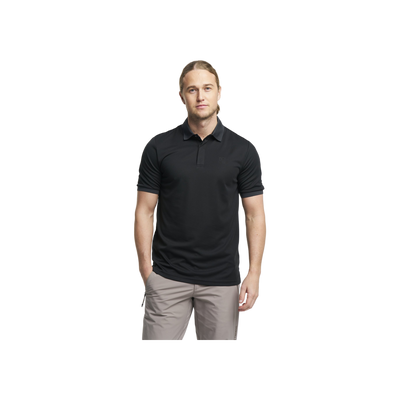 Tenson Txlite Melange Polo Men — Black