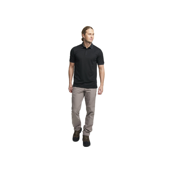 Tenson Txlite Melange Polo Men — Black